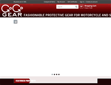 Tablet Screenshot of gogogearla.com